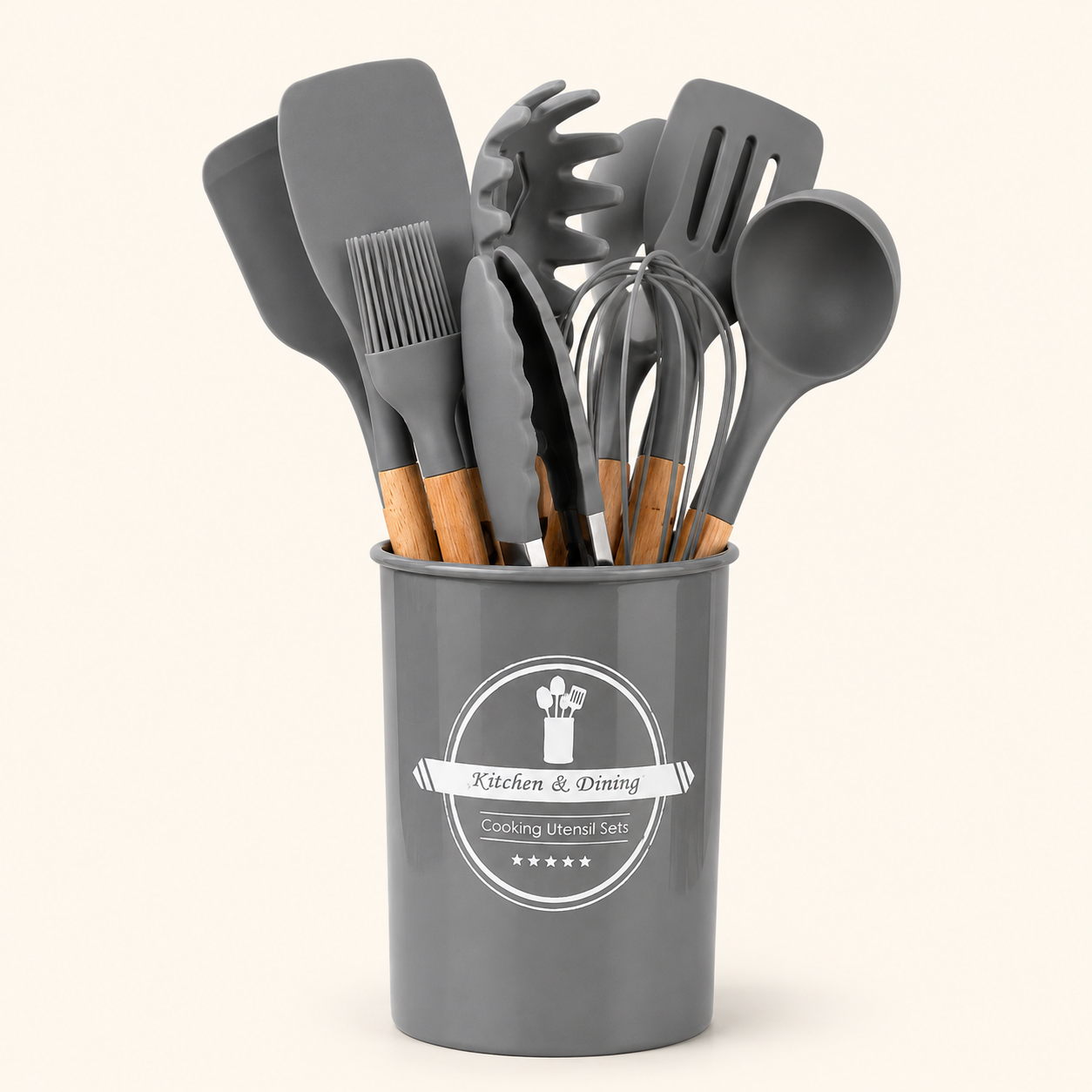 Ustensile silicon pentru vase antiaderente set complet – Ravian.ro
