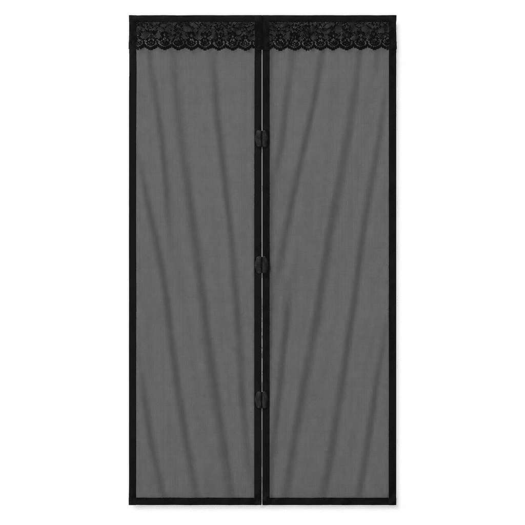 Plasă Magnetică Anti-Insecte pentru Ușă – Închidere Automată, 100x210 cm