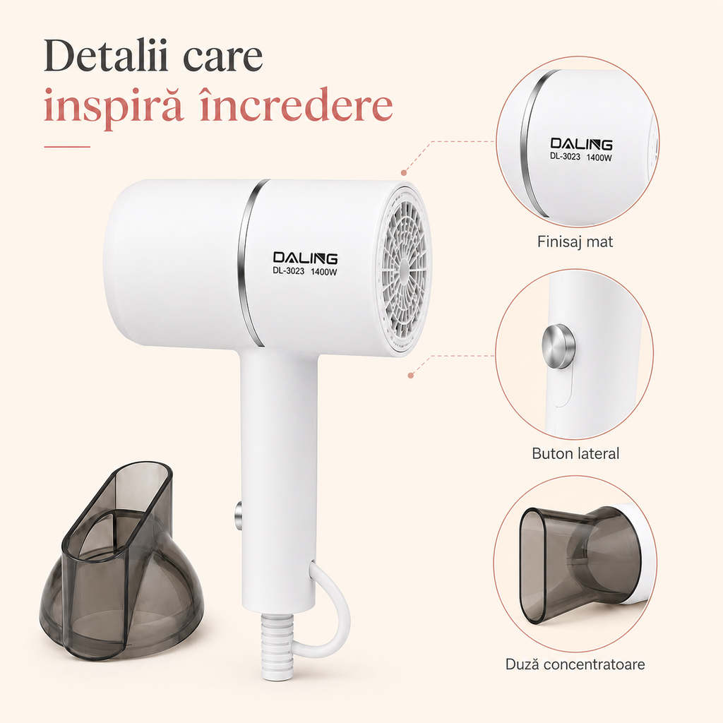 Feon compact cu 2 trepte de temperatură – Ravian.ro