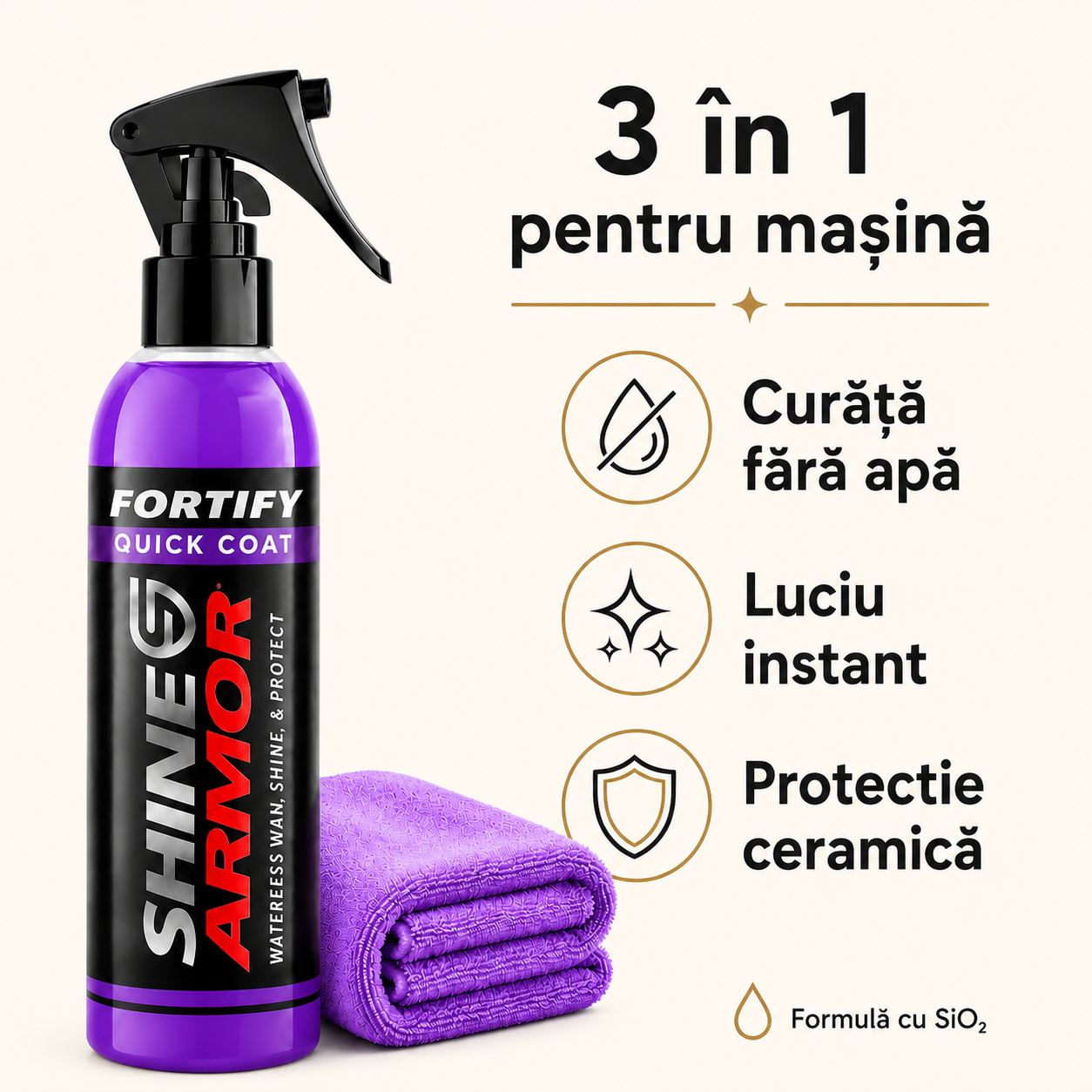 Spray detailing auto pentru vopsea strălucitoare – Ravian.ro