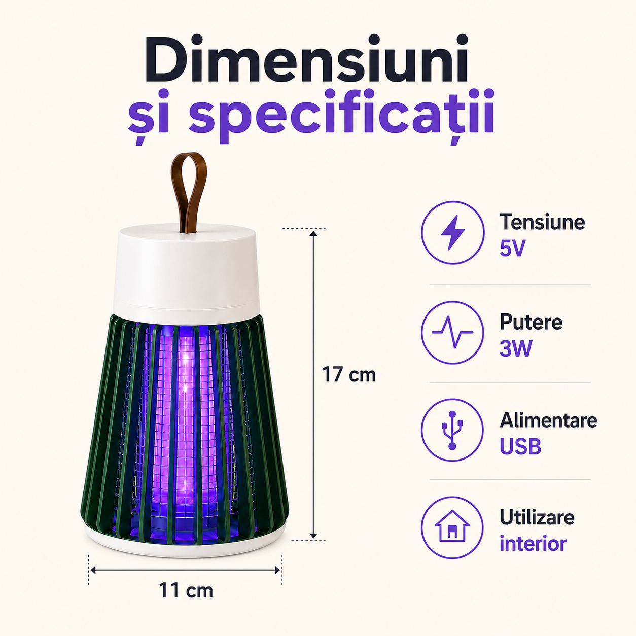 Capcană UV pentru țânțari și muște în casă – Ravian.ro