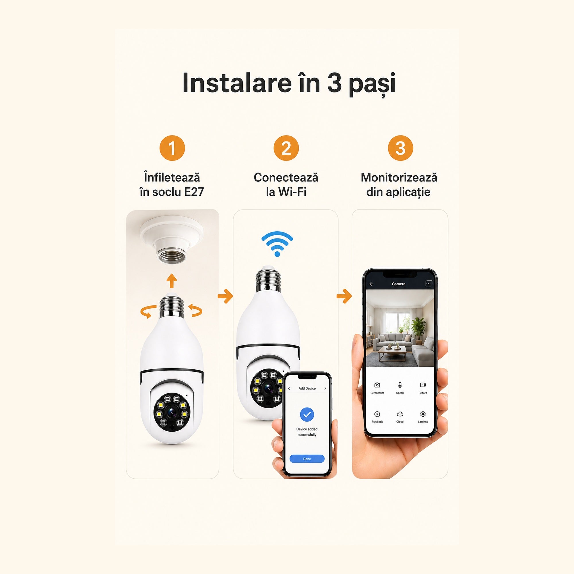 Monitorizare cameră supraveghere pe smartphone – Ravian.ro