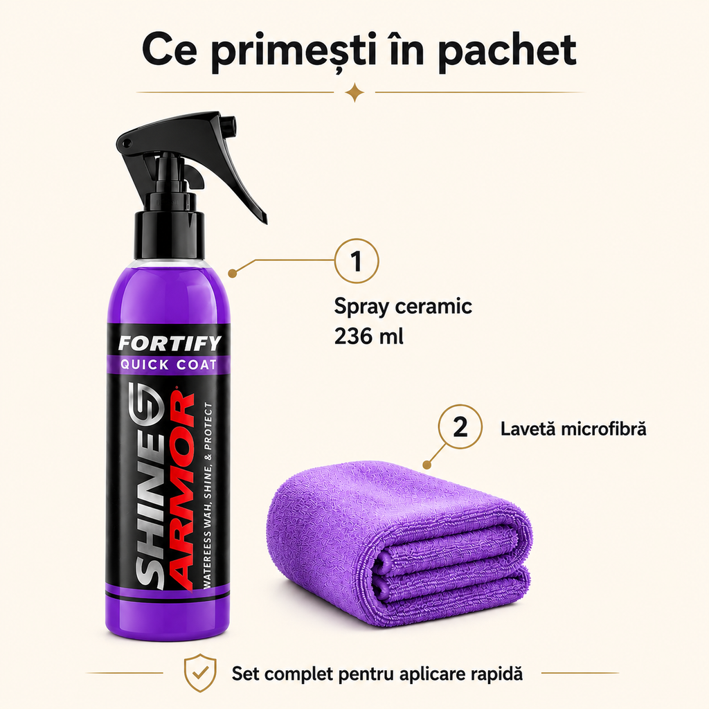 Spray curățare vopsea mașină fără apă – Ravian.ro