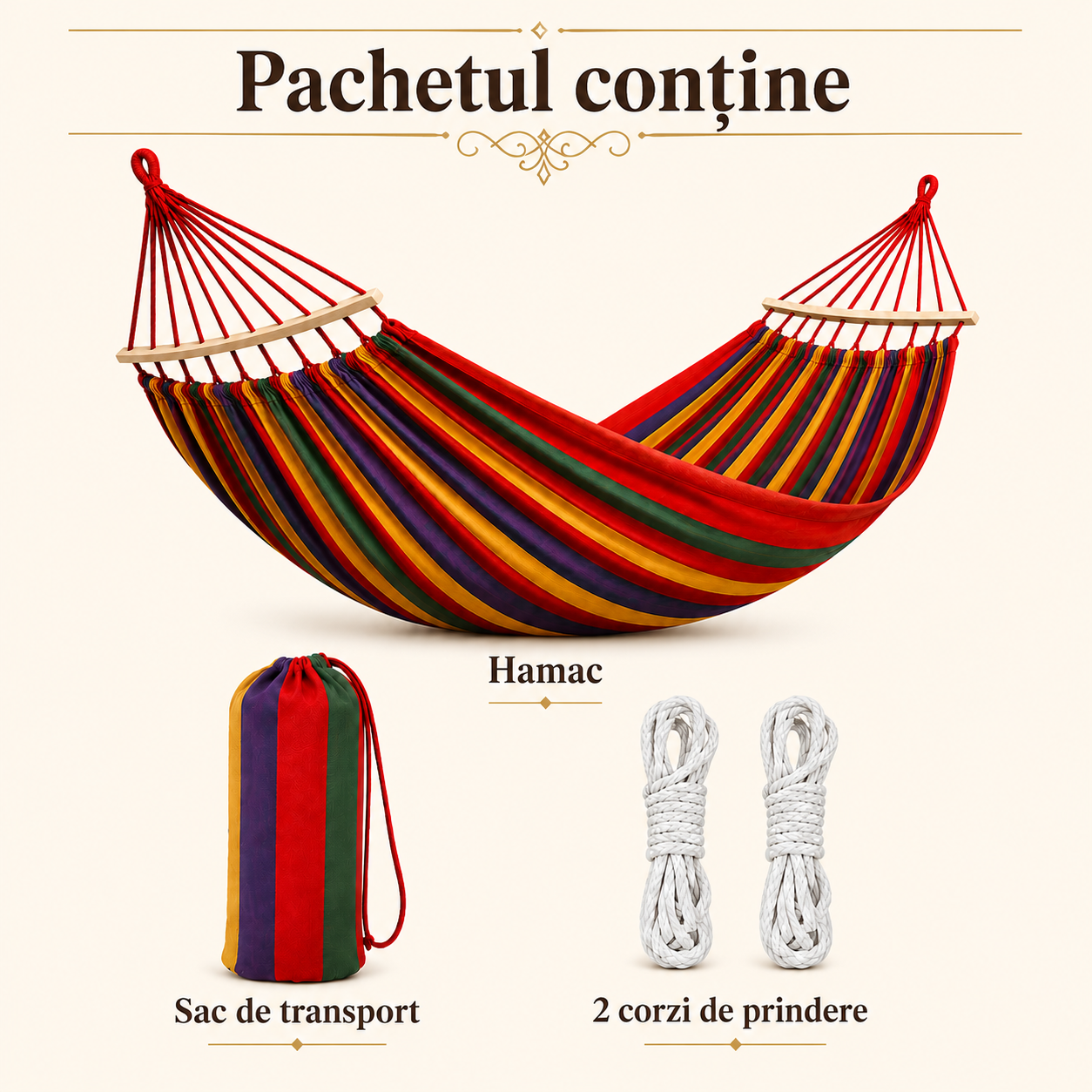 Hamac de grădină pentru relaxare în aer liber – Ravian.ro