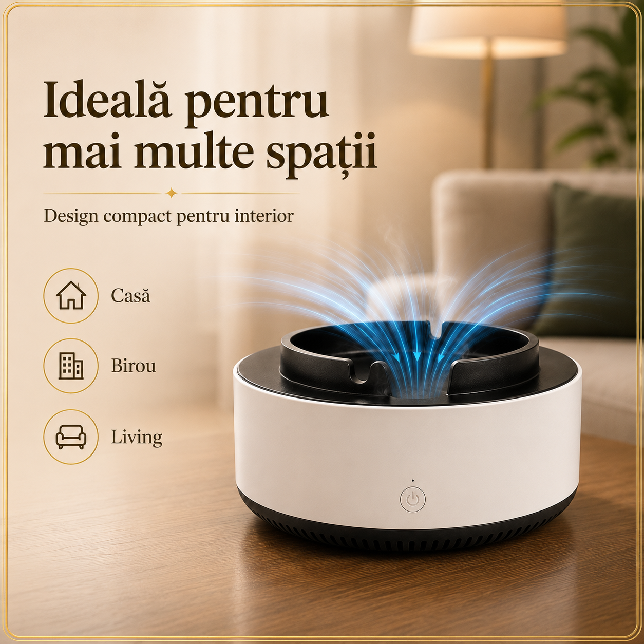 Scrumieră electrică modernă pentru fumători – Ravian.ro