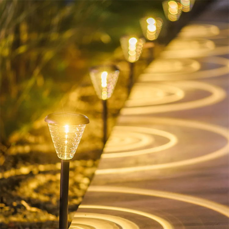 Set 6 lămpi solare LED alee grădină aprindere automată – Ravian.ro