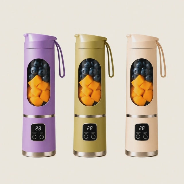 Blender Portabil 450ml – Reîncărcabil USB, pentru Smoothie și Shake-uri